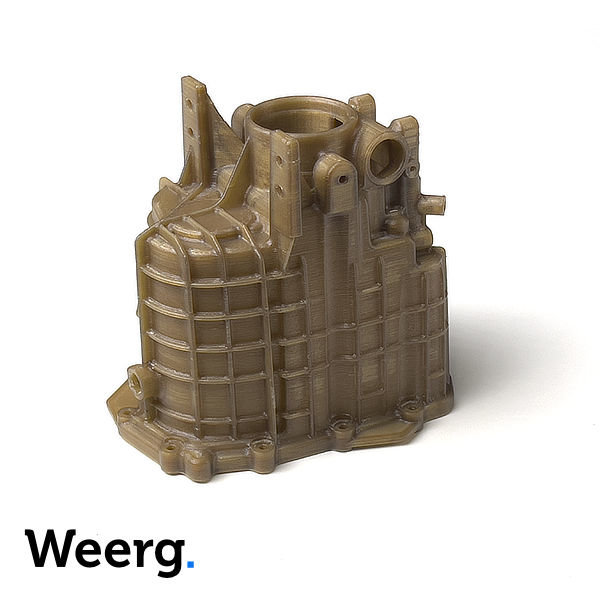 NUEVO MATERIAL EXCLUSIVO  PARA LA SUSTITUCIÓN DE METALES EN 3D POR WEERG